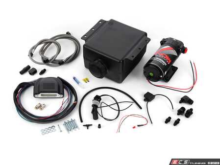ES#4698806 - SP10317PRO - Boost Cooler Stage 3 DI ProLine Water/Methanol Injection - Proven to reduce the air inlet temperature by up to 100 degrees and increase octane by 25points for maximum HP and cooling! 3-liter reservoir, stainless steel braided line, 4AN fittings. - SnowPerformance - Audi BMW Volkswagen MINI