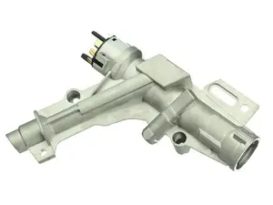 Steering Lock Housing With Ignition Switch