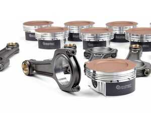 ES#4714495 - 01-157-00943-0 - Weistec Mercedes-Benz AMG M157 Forged Rods And Pistons - Billet Connecting Rods Offer Increased Power Capacity and Heat Dissipation, and Includes Ring Set - Weistec - Mercedes Benz