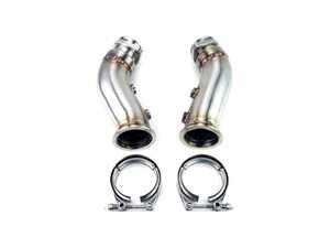 ES#4714501 - 01-157-01749-5 - Weistec Mercedes-Benz AMG M157 W218 Modular Midpipes - CLS63 AWD - 304 Stainless Steel, True bolt-on installation, System includes Midpipe Adapters, Midpipes, and 2 V Band Clamps. +20HP, +18TQ - Weistec - Mercedes Benz