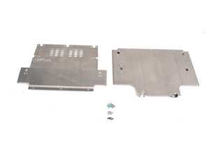 ES#4840411 - 044137la01KT - C8 RS6 / RS7 / S6 / S7 Street Shield Skid Plate  - Protect vital drivetrain and chassis components from costly damage with a durable 3.3mm aluminum skid plate! - ECS - Audi