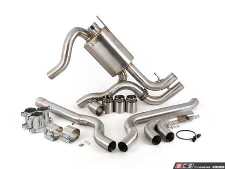 ES#4487377 - 11-089 - Valved Axle-Back Exhuast With Stainless Brushed Tips - Get the exhaust growl your car should have came with from the factory! - Active Autowerke - BMW