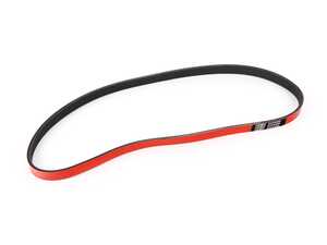 ES#4661022 - 5PK980 - Performance Kevlar Reinforced Accessory Belt - M60 S62 - Our Red Kevlar accessory Belts are both an aesthetic improvement and a performance alternative to a traditional belt. Replaces BMW # 11287833266 and 11281469256 - ECS - BMW