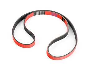 ES#4661029 - 6PK1432 - Performance Kevlar Reinforced Accessory Belt - S85 - Our Red Kevlar accessory Belts are both an aesthetic improvement and a performance alternative to a traditional belt. Replaces BMW # 11287838226 and 11287835482 - ECS - BMW