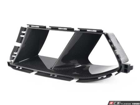 ES#4310725 - 51118074773 - M Carbon Fiber Front Bumper Air Inlet - Lower Left - Upgrade the styling of your BMW M car! - Genuine BMW - BMW