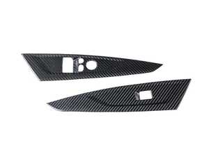 ES#4714860 - ATK-BM-0422 - Dry Carbon Window Switch Panel Trim Set - G22 4-SERIES - Give your interior a carbon pop! - AUTOTECKNIC - BMW