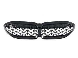 ES#4464221 - ATK-BM-0615-GB-D - Replacement Black Front Grille - Glazed - Replace your damaged or lost front grille! - AUTOTECKNIC - BMW