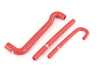ES#4656882 - do88kit130R - DO88 Coolant Hoses - Red - E30 M3  - Coolant hose upgrade for your E30! - DO88 - BMW