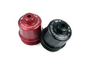 ES#4715009 - 01-157-02062-4 - Weistec Billet Oil Filter Cap For M157 & M278 - Red - Designed as a direct replacement for the plastic OEM cap. - Weistec - Mercedes Benz