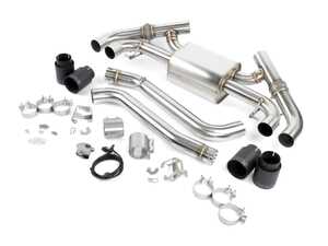 ES#4714724 - D660-0098-BLK - Performance Valved Axle-Back Exhaust - Black Tips - Improve your exhaust tone and BMW's appearance - Reduces weight and increases power by +6HP/+5LB-FT - Dinan - BMW