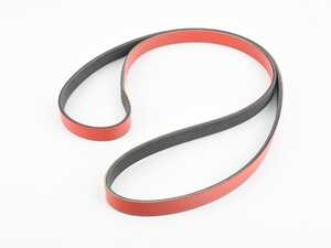 ES#4661036 - 6PK1885 - Performance Kevlar Reinforced Accessory Belt - Our Red Kevlar accessory Belts are both an aesthetic improvement and a performance alternative to a traditional belt. - ECS - Audi Volkswagen