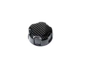 ES#4715048 - ATK-BM-0032 - Dry Carbon Charge Cooler Tank Cap Cover - Upgrade your engine bay with this AUTOTECKNIC carbon fiber charge cooler tank cap cover - AUTOTECKNIC - BMW