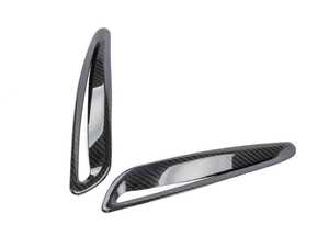 ES#4715060 - D980-0041 - Carbon Fiber Side Hood Vent Cover - Add a nuanced embellishment to the already aggressive Supra hood lines - Dinan - BMW