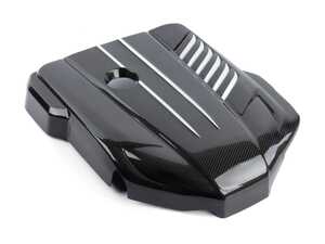 ES#4715143 - D590-0002 - Carbon Fiber Engine Beauty Cover - A90 Supra - Dress up your engine bay and set it apart from the masses with the Dinan carbon fiber engine cover - Dinan - BMW