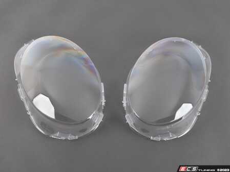 ES#4708054 - Series-BZF56 - Replacement Headlight Lens Set - F55 F56 F57 F54  - Replacement lens for faded, yellow,  or sun bleached headlights. LED or Halogen Headlights! - Bremmen Parts - MINI