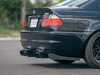 ES#4714491 - 047616la01KT - E46 M3 Street Flow Rear Diffuser - Add-on diffuser to deliver a true motorsport look to your M3. Fastens seamlessly to the bottom of the rear bumper giving a platform to show off your exhaust and complete the rear end of the E46. - ECS - BMW