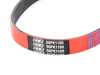 ES#4661026 - 6PK1100 - Performance Kevlar Reinforced Accessory Belt - Our Red Kevlar accessory Belts are both an aesthetic improvement and a performance alternative to a traditional belt. - ECS - Audi Volkswagen