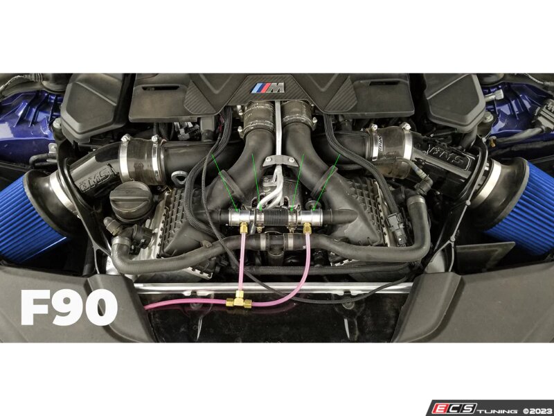 Burger Motorsports - BMS-WMI-F9XAD - F9x M5/M8 WMI Nozzle Adapters