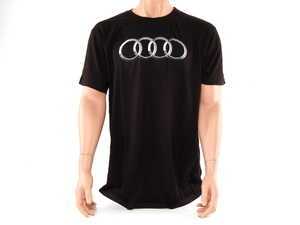 ES#2149155 - AWM640XL - Short Sleeve T-Shirt - X Large - (NO LONGER AVAILABLE) - A casual way to show your Audi pride. - Audi Collection - 