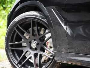ES#4715256 -  ATK-BM-0307 - Dry Carbon Fiber Fender Trim Set - G06 X6 - Carbonize your X6's fender fins! - AUTOTECKNIC - BMW