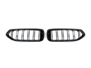 ES#4715273 - ATK-BM-0611-DS-G - AUTOTECKNIC Glazing Black Dual-Slat Front Grille Set - G29 Z4 - The best gloss black dual-slat option available! - AUTOTECKNIC - BMW