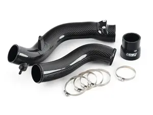 8Y RS3 High Flow Charge Pipe Kit - Carbon Fiber