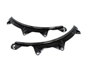 ES#4715335 - ATK-BM-0204 - Carbon Fiber Rear Wheel Arch Extension Set  - G30 - package includes a pair of dry carbon fiber splash guards, and the rivets are optional for the G30
. Includes Plastic Rivets - AUTOTECKNIC - BMW