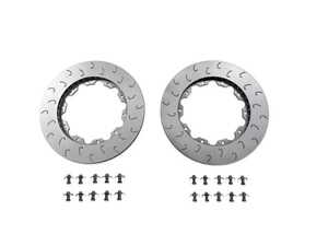 ES#4699061 - 034-304-1008 - Replacement Front Rotor Ring Set For ES4429973 - 034Motorsport 350mmx34mm 2-Piece Floating Front Brake Rotor Upgrade Kit replacement rings - 034Motorsport - Audi