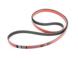ES#4661038 - 6PK2449 - ECS Red Kevlar Accessory Belt 06E903137Q - Our Red Kevlar accessory Belts are both an aesthetic improvement and a performance alternative to a traditional belt. - ECS - Audi Mercedes Benz