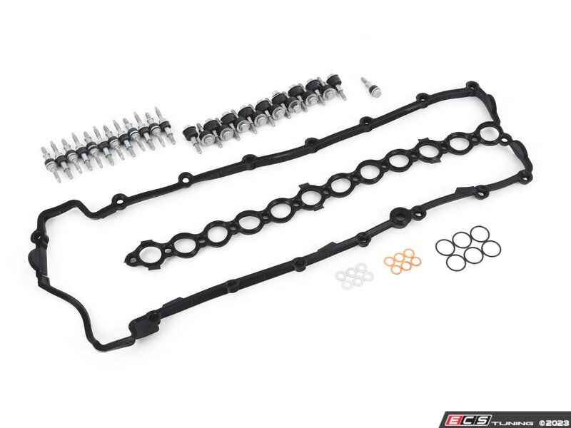 Assembled By ECS 11122247447KT M57 Valve Cover Gasket Replacement Kit