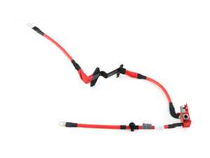 ES#4689513 - 61125A690C1 - Positive Battery Cable - The shorter battery cable that connects to the positive battery terminal - Genuine BMW - BMW
