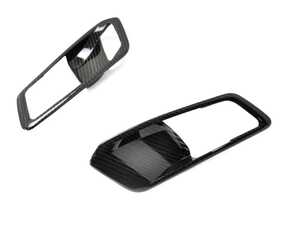 ES#4715495 - ATK-BM-0357-G20 - Dry Carbon Interior Door Handle Trim - G20 3-Series - The perfect carbon fiber upgrade for your interior! - AUTOTECKNIC - BMW