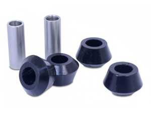 ES#4715522 - PFF5-1702BLK - Polyurethane Front Outer Control Arm Bushing Set - Black Series - Improve the handling and suspension feel with these polyurethane bushings. - Powerflex Black Series - BMW