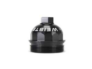 ES#4715541 - 01-052-02213-6 - Billet Oil Filter Cap - Black - A direct replacement for the plastic OEM cap. - Weistec - Audi