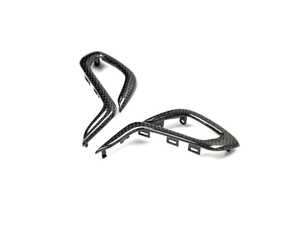 ES#4265780 - ATK-BM-0130 - Carbon Fiber Gear Selector Side Covers - Priced Each  - Enhances the overall interior aesthetics of your F90 with these gear selector side covers. - AUTOTECKNIC - BMW