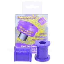 ES#2650046 - PFR5-308-16Bx2 - E36 Race Polyurethane Rear Sway Bar Bushing Set - Stiffer bushings allow sway bars to work at their fullest potential. For 16mm rear sway bar. - Powerflex Black Series - BMW