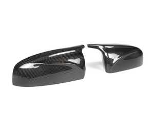 ES#4715567 - ATK-BM-0211-CF - M-Inspired Carbon Fiber Mirror Covers - E70 X5 | E71 X6 - Give your X5/X6 the M-style look with the carbon fiber mirror caps! - AUTOTECKNIC - BMW