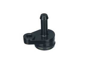 ES#4715589 - 06K121143PRM - Metal Cooling Hose Adapter/Breather Assembly - Mounts in cylinder head for coolant hose connection. Upgrade from the factory brittle plastic! - URO - Audi Volkswagen