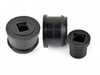 ES#4715652 - PFF5-4601-60BLK - Front Control Arm Bushing - 60mm  - Elevate your driving experience and improve your BMW E46 or Z4 stability, handling, and overall performance with aftermarket front control arm bushings! - Powerflex Black Series - BMW
