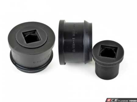 ES#4715652 - PFF5-4601-60BLK - Front Control Arm Bushing - 60mm  - Elevate your driving experience and improve your BMW E46 or Z4 stability, handling, and overall performance with aftermarket front control arm bushings! - Powerflex Black Series - BMW