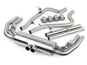 ES#4715678 - CBK0053 - APR Cat-Back Exhaust System - 8Y RS3  - Dual 2.5" T304 stainless to quad 2.5" mandrel-bent brushed tubing - The APR Catback Exhaust System personalizes your vehicles looks, sound and performance! - APR - Audi