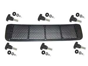 ES#4715730 - 91155941101KT2 - Porsche Decklid Ventilation Grille Kit - Black Grille, With New Hardware for Installation! - Hamburg Tech - Porsche