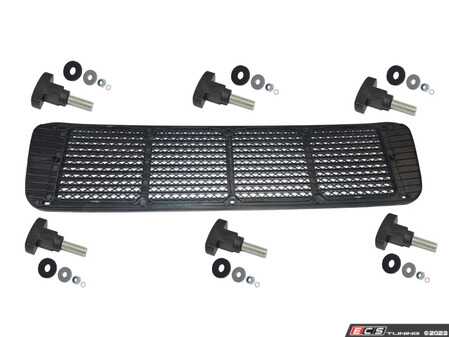 ES#4715730 - 91155941101KT2 - Porsche Decklid Ventilation Grille Kit - Black Grille, With New Hardware for Installation! - Hamburg Tech - Porsche
