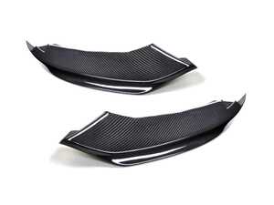 ES#4715745 - ATK-BM-0016 - Vacuumed Carbon Fiber Aero Splitters - F32/ F33/ F36 4-Series M-Sport - The perfect carbon splitter addition for your F3x! - AUTOTECKNIC - BMW