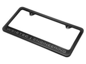 ES#4715753 - 08-000-00004-2 - Weistec US License Plate Frame - Metal and laser etched, this is a great accessory for your Weistec powered vehicle! - Weistec - Audi BMW Volkswagen Mercedes Benz Porsche