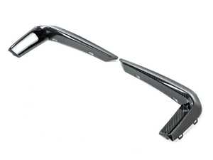 ES#4715763 - BM-0089 - Dry Carbon Front Bumper Trim - G30 5-Series M-Sport - The perfect front bumper carbon trim upgrade for G30 5-Series! - AUTOTECKNIC - BMW