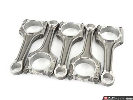 ES#3231949 - 06H198401E - Connecting Rods - Set Of 5 - Direct replacement connecting rods, includes rod bolts & caps - Genuine Volkswagen Audi - Audi
