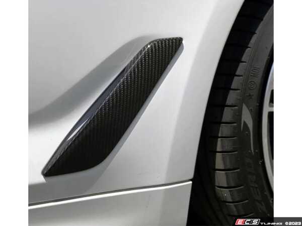 AutoTecknic Dry Carbon Fiber Fender Trim - G30 5-Series