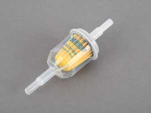 ES#4019516 - 7973411 - Universal Clear Fuel Filter - 1/4" and 3/8" barb fittings on both sides - Hengst - BMW
