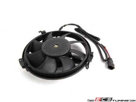 ES#3970617 - 8D0959455R - Auxiliary Fan Assembly - 280mm - 300W with round 2 pin connector - Meyle - Audi Volkswagen